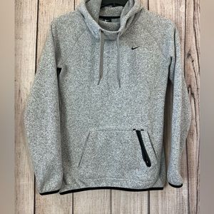 Nike Gray Cowl Neck Pullover Sweater